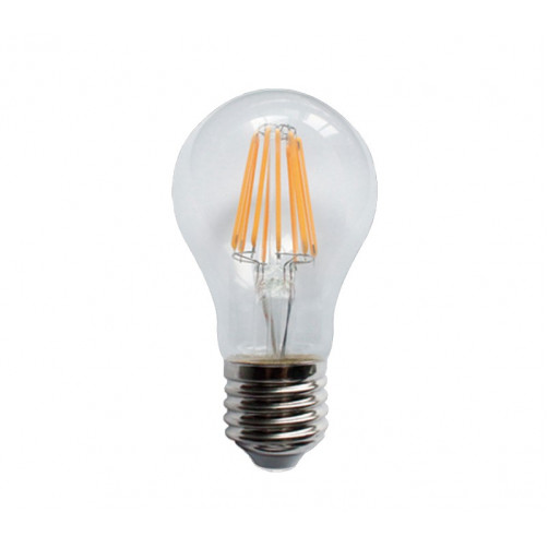 E27 sijalka LED filament bučka velikost klasična 8W topla bela svetloba, 2700 K