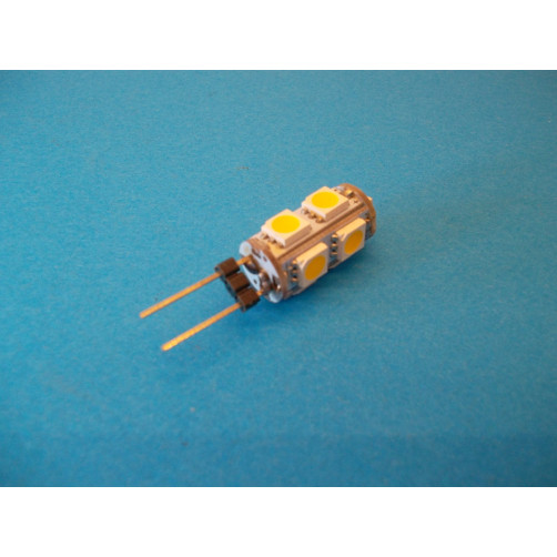 LED GU4 TIP -1,  1,6W  12 V  topla bela svetloba  , 25000 ur 