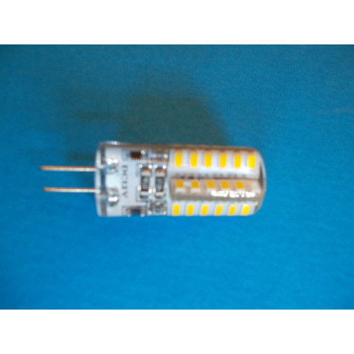 LED GU4 TIP -9 , 3W  12 V  topla bela svetloba  , 25000 ur 