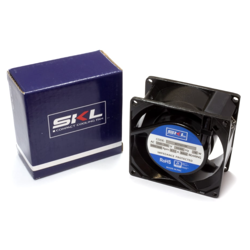 Ventilator hladilni kompaktni 80x80 mm h = 38mm ležaji 2400 - 2850 obratov